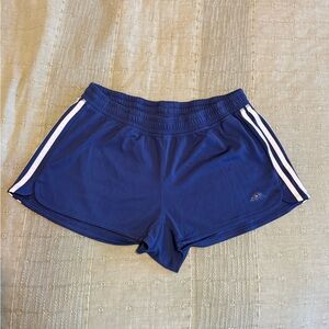 Adidas Women's Navy Blue Athletic Shorts
